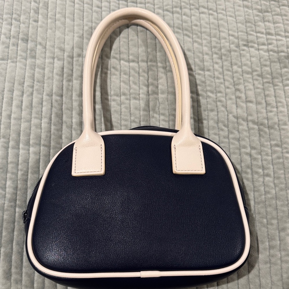 Brandy Melville navy bowling bag